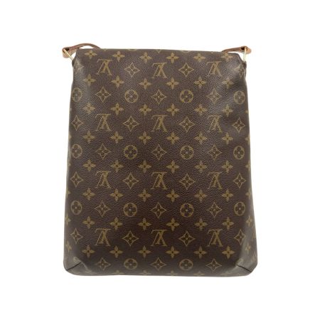  LOUIS VUITTON ルイヴィトン モノグラム ミュゼット ショルダーバッグ M51256 ブラウン