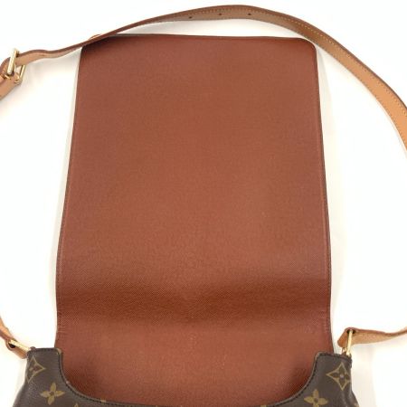  LOUIS VUITTON ルイヴィトン モノグラム ミュゼット ショルダーバッグ M51256 ブラウン