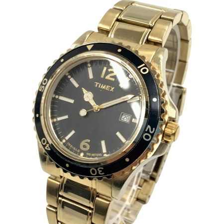  TIMEX タイメックス クラシック T 2M562 クォーツ腕時計 ゴールド