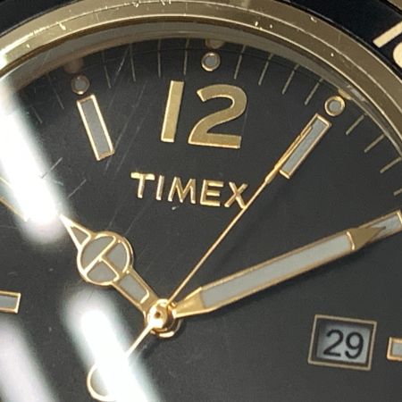  TIMEX タイメックス クラシック T 2M562 クォーツ腕時計 ゴールド