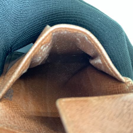  LOUIS VUITTON ルイヴィトン モノグラム ポルトフォイユ マルコ 二つ折り短財布  M61669 ブラウン 現状渡し ジャンク品