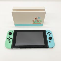 〇〇 Nintendo ニンテンドウ Nintendo Switch スイッチ あつまれどうぶつの森 本体  HAC-001 (-01) Bランク