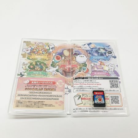  Nintendo ニンテンドウ Switchゲームソフト 太鼓の達人 ドンダフルフェスティバル