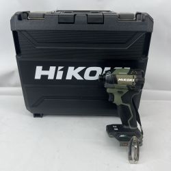 〇〇 HiKOKI ハイコーキ 充電式インパクトドライバ 36v 本体 ケース付 wh36dd 未使用品 Sランク