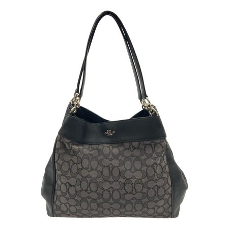  COACH コーチ シグネチャー キャンバス トートバッグ  F27579 ブラック