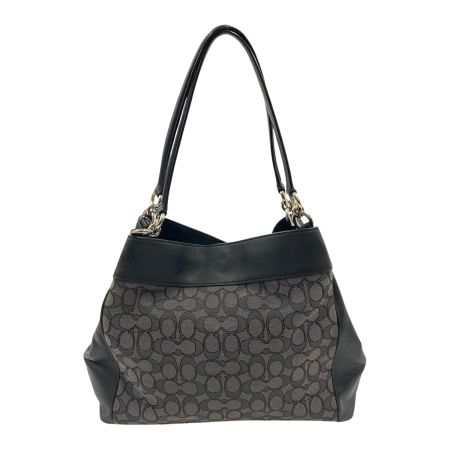  COACH コーチ シグネチャー キャンバス トートバッグ  F27579 ブラック
