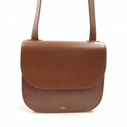 〇〇 A.P.C アーペーセー ショルダーバッグ ブラウン Cランク