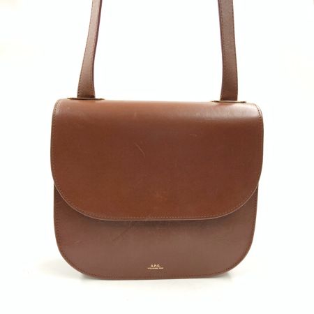  A.P.C アーペーセー ショルダーバッグ ブラウン