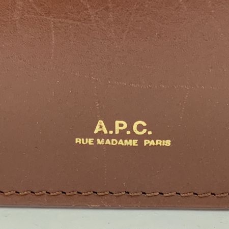  A.P.C アーペーセー ショルダーバッグ ブラウン
