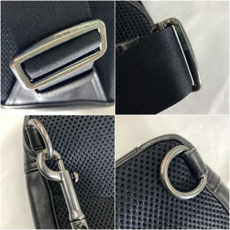  COACH コーチ シグネチャー ボディバッグ ロゴ ショルダーバッグ 斜め掛け ボディバッグ C2932 ブラック