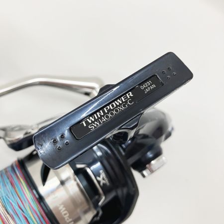  SHIMANO シマノ TWIN POWER 21 ツインパワー SW 14000XG 04231 スピニングリール 現状渡し