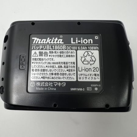  MAKITA マキタ バッテリー 未使用品 18v 6.0Ah BL1860B