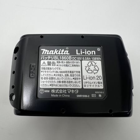  MAKITA マキタ バッテリー 未使用品 18v 6.0Ah BL1860B