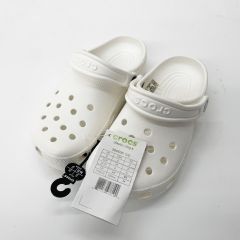  CROCS クロックス キッズ サンダル Classic Clog K SIZE 21cm 204536-100 ホワイト Sランク
