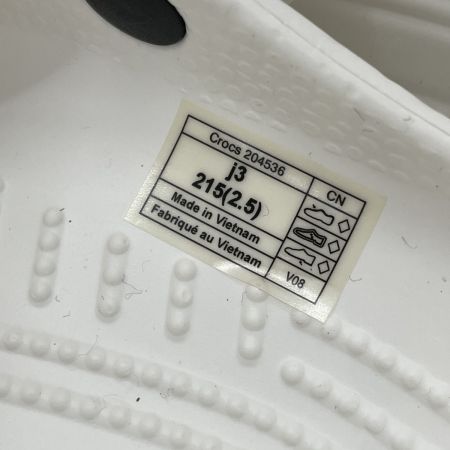  CROCS クロックス キッズ サンダル Classic Clog K SIZE 21cm 204536-100 ホワイト