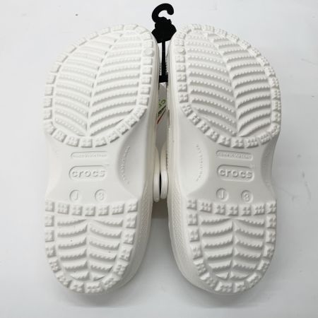  CROCS クロックス キッズ サンダル Classic Clog K SIZE 21cm 204536-100 ホワイト