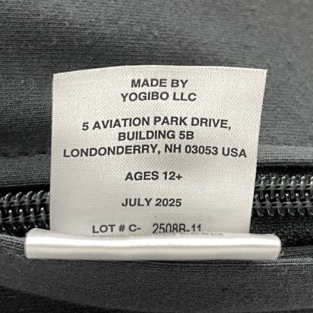  yogibo ヨギボー ビーズクッション Mega Moon Pillow ダークグレー