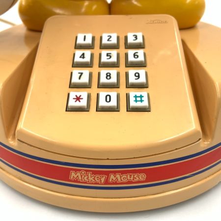   ミッキーマウス 電話機 神田通信工業　ディズニー ディスプレイ DK641 現状渡し ジャンク品