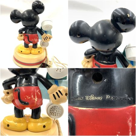   ミッキーマウス 電話機 神田通信工業　ディズニー ディスプレイ DK641 現状渡し ジャンク品