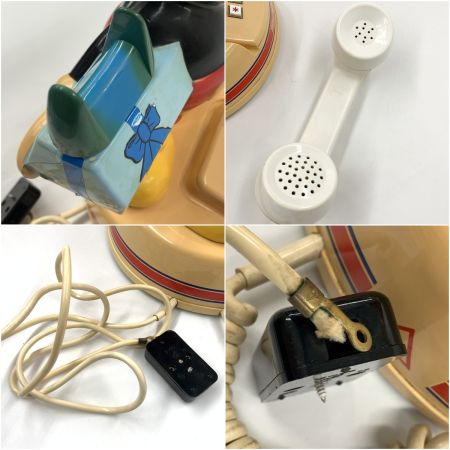   ミッキーマウス 電話機 神田通信工業　ディズニー ディスプレイ DK641 現状渡し ジャンク品