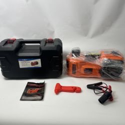 〇〇  電動ジャッキ 付属品完備 3IN1 オレンジ 未使用品 Sランク