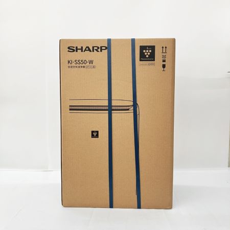  SHARP シャープ ラズマクラスター 25000 KI-SS50-W 未開封品