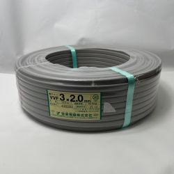 〇〇 弥栄電線 電材 VVFケーブル 未開封品 2025年10月製造 VVF3×2.0ｍｍ 100ｍ Nランク