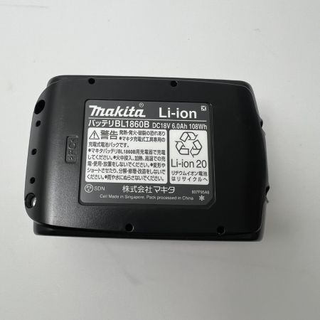  MAKITA マキタ バッテリー 未使用品 18v 6.0Ah BL1860B