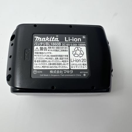 MAKITA マキタ バッテリー 未使用品 18v 6.0Ah BL1860B
