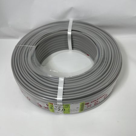  YAZAKI 電材 VVFケーブル PbF 未開封品 2024年7月製造 3芯 2.0mm×100m