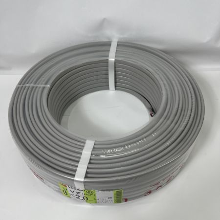  YAZAKI 電材 VVFケーブル PbF 未開封品 2024年11月製造 3芯 2.0mm×100m