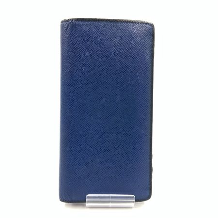  LOUIS VUITTON ルイヴィトン タイガ ポルトフォイユ ブラザ 二つ折り長財布  M30559 ブルー