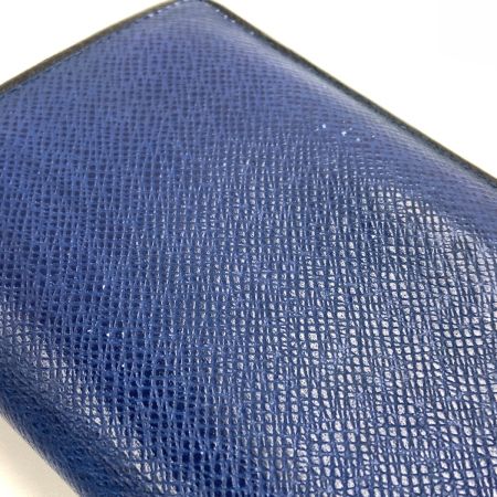  LOUIS VUITTON ルイヴィトン タイガ ポルトフォイユ ブラザ 二つ折り長財布  M30559 ブルー