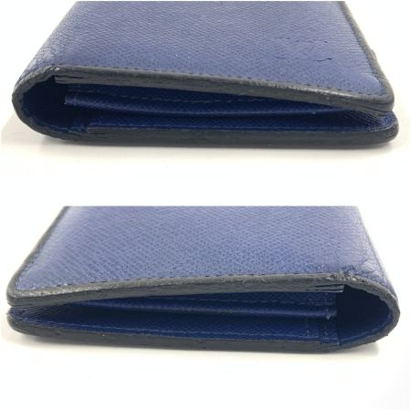  LOUIS VUITTON ルイヴィトン タイガ ポルトフォイユ ブラザ 二つ折り長財布  M30559 ブルー