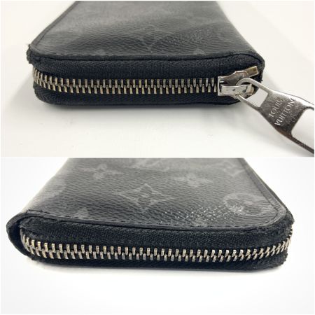  LOUIS VUITTON ルイヴィトン モノグラム エクリプス ジッピーウォレット ヴェルティカル ラウンドファスナー長財布 M62295 ブラック