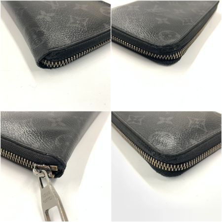  LOUIS VUITTON ルイヴィトン モノグラム エクリプス ジッピーウォレット ヴェルティカル ラウンドファスナー長財布 M62295 ブラック