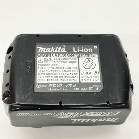  MAKITA マキタ バッテリー 未使用品 18v 6.0Ah BL1860B