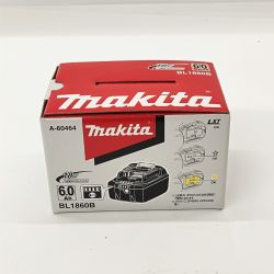 〇〇 MAKITA マキタ バッテリー 未使用品 18v 6.0Ah BL1860B Sランク