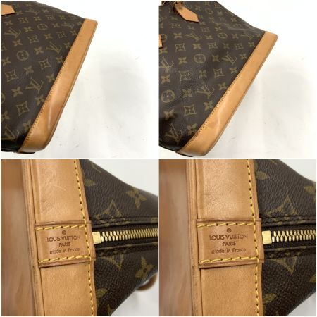  LOUIS VUITTON ルイヴィトン モノグラム アルマPM ハンドバッグ M53151 ブラウン