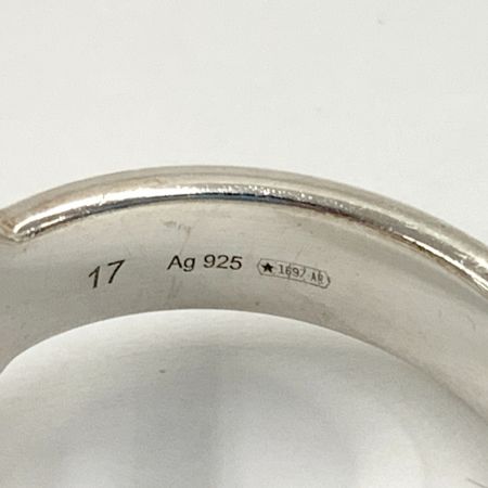  GUCCI グッチ インターロッキングG リング Ag925 刻印 シルバー925 17号  5.8g シルバー