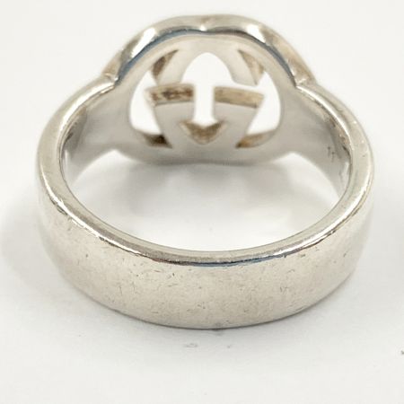  GUCCI グッチ インターロッキングG リング Ag925 刻印 シルバー925 11号  5.1g シルバー