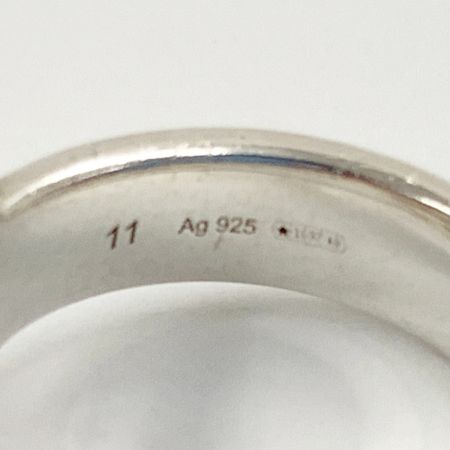  GUCCI グッチ インターロッキングG リング Ag925 刻印 シルバー925 11号  5.1g シルバー
