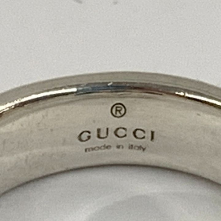 GUCCI グッチ インターロッキングG リング Ag925 刻印 シルバー925 11