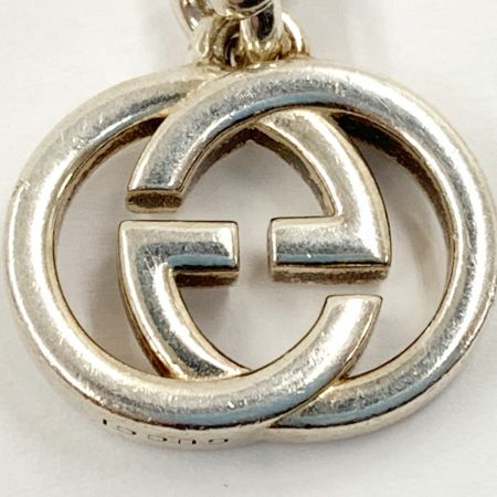  GUCCI グッチ インターロッキングG  ブレスレット Ag925 刻印 シルバー 925 12.0g シルバー