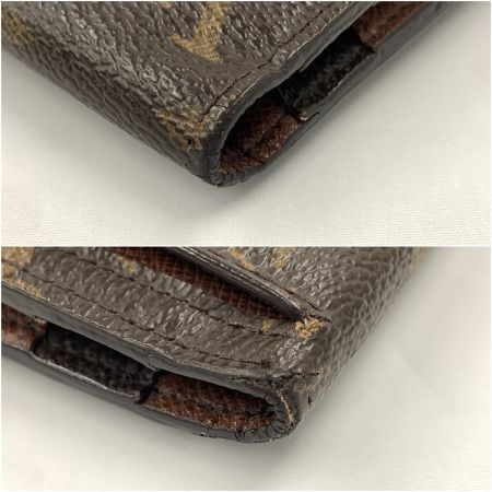  LOUIS VUITTON ルイヴィトン モノグラム ポルトフォイユ オリガミ ロン M40487 ブラウン