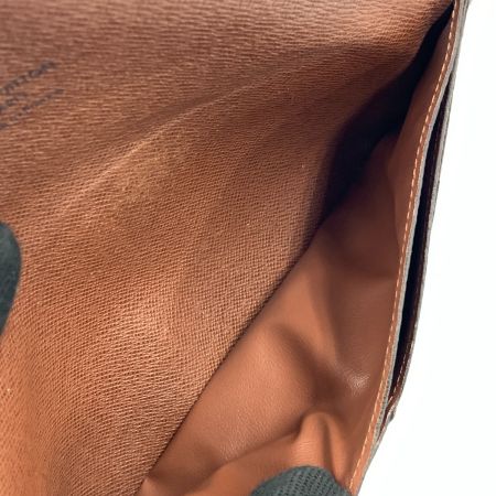  LOUIS VUITTON ルイヴィトン モノグラム ポルトフォイユ オリガミ ロン M40487 ブラウン