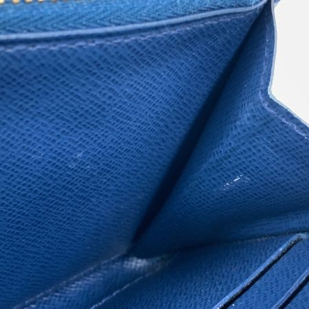  LOUIS VUITTON ルイヴィトン ルイヴィトン フライトバッグパナーム ジッピーウォレット ファスナー 財布  M58044 ブルー
