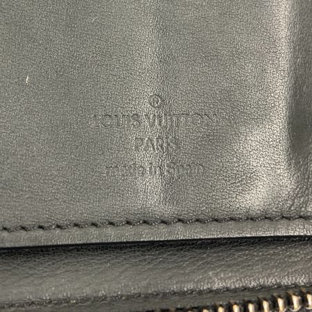  LOUIS VUITTON ルイヴィトン ダミエ アンフィニ ジッピー ヴェルティカル  ラウンドファスナー長財布 N63548 ブラック
