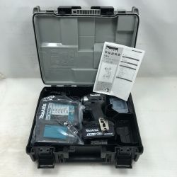 ◇◇ MAKITA マキタ 工具 インパクトドライバ 未使用品(S) 充電器・充電池1個・ケース付 TD173D ブラック Sランク