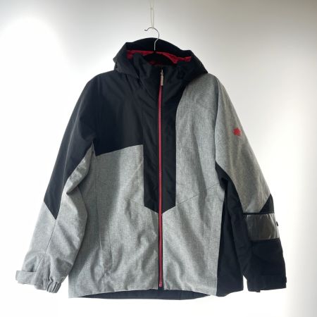  DESCENTE デサント ウィンター スキーウェア 上下セット サイズL DWMMJH79P グレ×ブラック